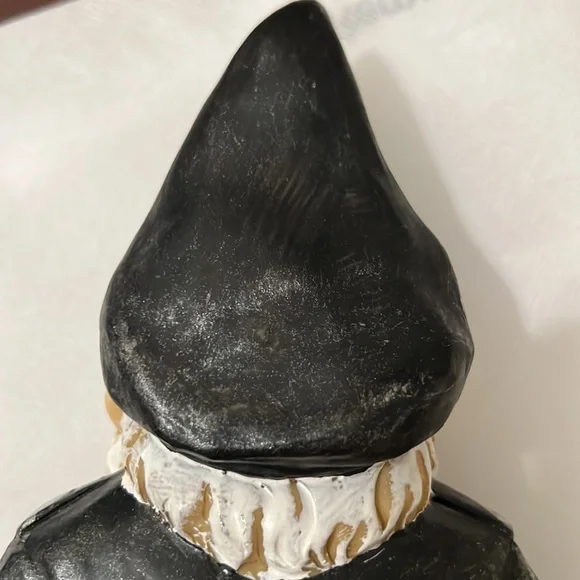 Vintage HARLEY DAVIDSON Biker Gnome  Motorcycle Leather Man Cave Decor - Picture 13 of 16